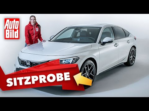 Honda Civic (2022) | Weniger Spoiler und nur noch als Hybrid | Sitzprobe mit Katharina Berndt