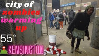 Kensington AVE, Warming up AGAIN || Philadelphia || Raw &amp; Uncut!!