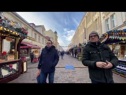 Walking Tour in Potsdam City/Germany (4K/60 FPS)