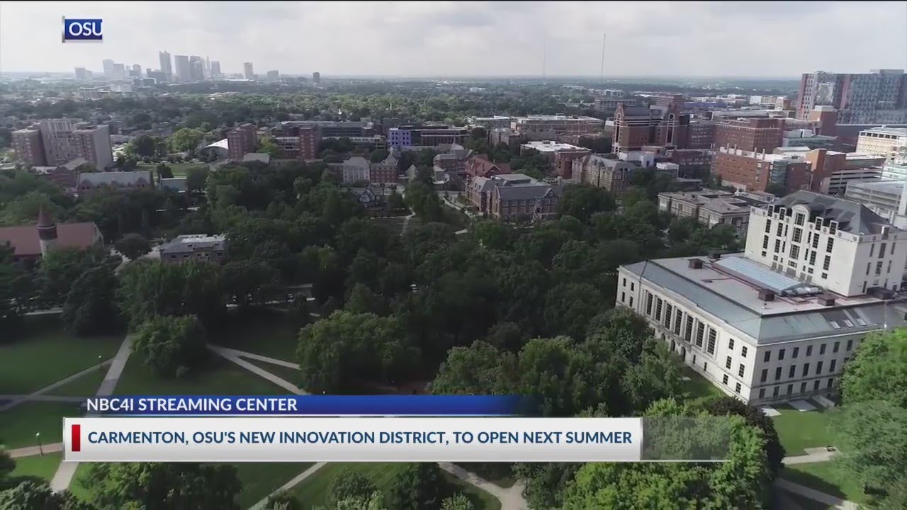 Carmenton, Ohio State’s new innovation district, to open next summer