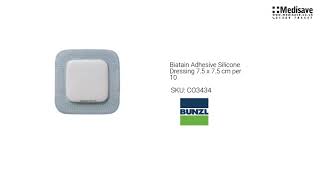 Biatain Adhesive Silicone Dressing 7 5 x 7 5 cm per 10 CO3434 1920x1080