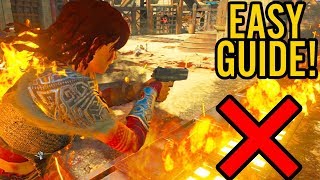 IX EASTER EGG: HOW TO TAKE NO FIRE DAMAGE GUIDE - FIRE AND TRAP IMMUNITY! (Black Ops 4 Zombies)