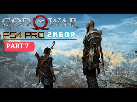 God Of War New Game+ Gameplay Walkthrough Part 7 [4K HD PS4 PRO] - No Commentary
