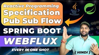 🔥Every thing about  Reactive  Stream Specification | Spring Boot Web Flux in  Hindi