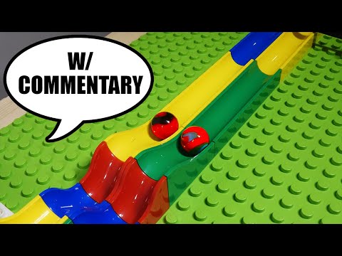 Side-by-side Hubelino Marble Race Tournament! -M&H Racing