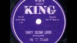 FIVE ROYALES  Thirty Second Lover   MAY '57