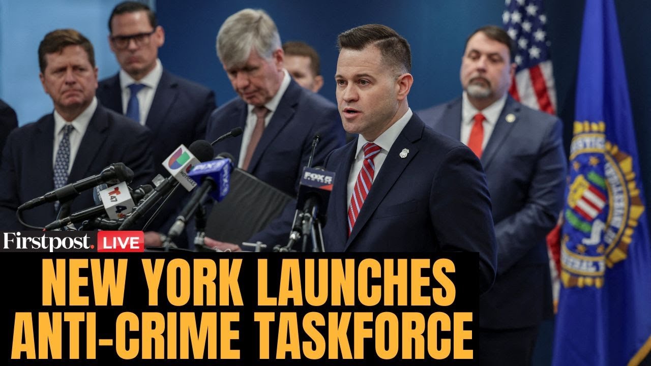 LIVE: New York Launches Homeland Security Task Force to Target Transnational Crime Networks | N18G