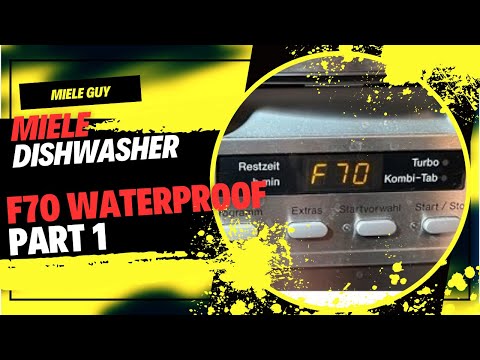 Miele Dishwasher F70 Waterproof -  part 1