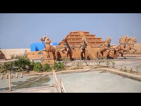 Bahubali Set where anushka tied up @ ramoji film city