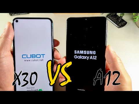Samsung Galaxy A12 -Vs- CUBOT X30 - In-depth comparison review!