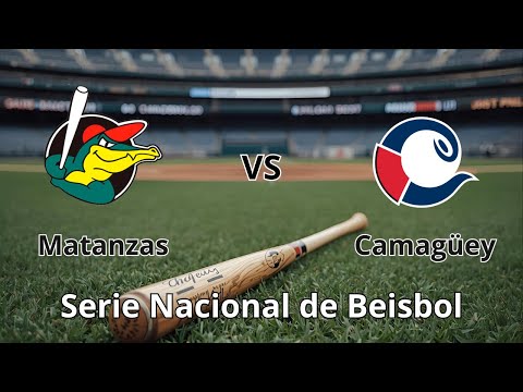 EN VIVO 1er Juego Matanzas vs Camagüey