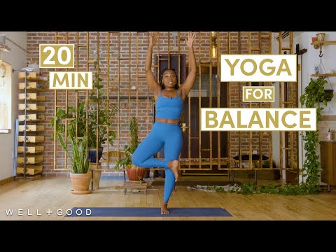 20 Minute Yoga to Improve Focus and Find Balance | Good Moves | Well+Good