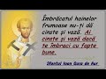 Sf Ioan Gura De Aur Răscumpărarea Sufletului Este Milostenia