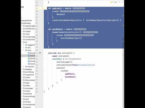 How to use Koin Dependency Injection in Android App Development