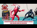 Hasbro Marvel Legends VHS Animated Series Spiderman Black Suit VS Carnage Action Figure Review