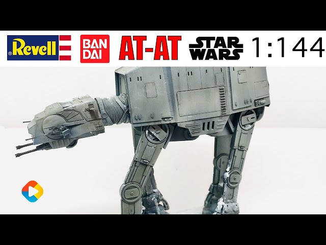 Vídeo relacionado con Revell GmbH 01205/1205 Revell Bandai 01205 1205 1:144 - Kit de Modelo de plástico Star Wars Stormtrooper, Multicolor, 1/144