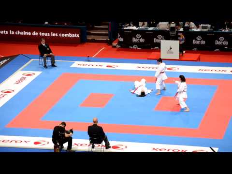 Female Team Kata Egypt - Bronze Medal performance - 2012 World Karate Championships