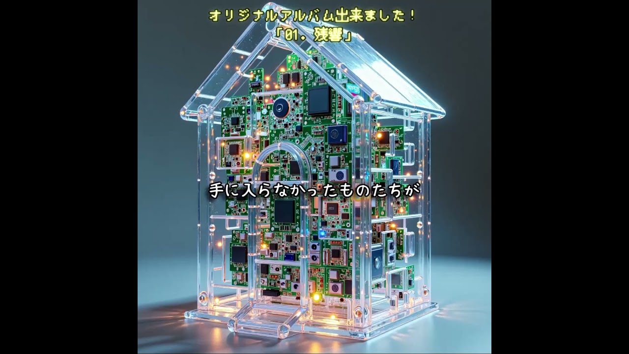 AI曲でオリジナルアルバムを作ってみた！／#泣ける曲 #音楽 #ai #sunoai #aisongs #歌詞動画 #jpop