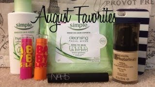 August Favorites 2012