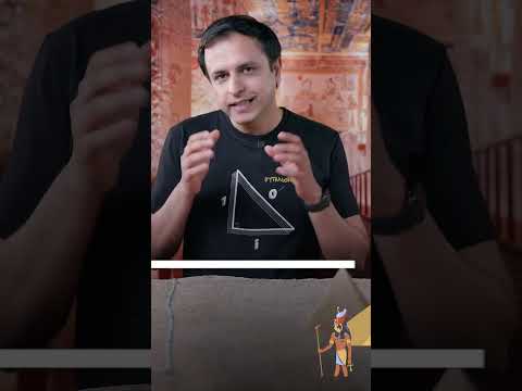 The Egyptians knew it — Pythagorean theorem in history