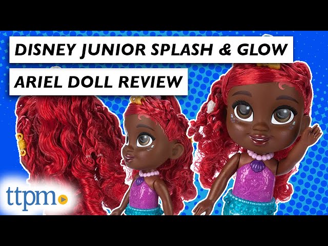 Vídeo relacionado con Just Play Collar Ariel Ocean Glow de Disney Junior, Luces y Sonidos, Juguete Interactivo para Juegos de simulación, Juguetes para niños a Partir de 3 años