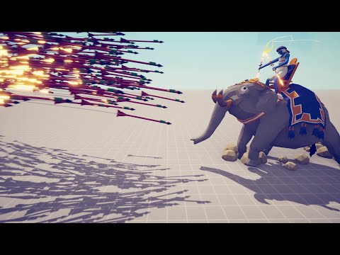 1 Sacred Elephant vs 10 Hwacha [TABS]