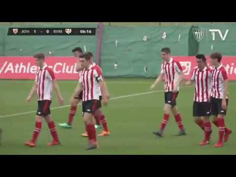 ⚽️ Resumen I 1/4 Copa Juvenil 17-18 I Athletic Club 2-1 Rayo Vallecano I Laburpena