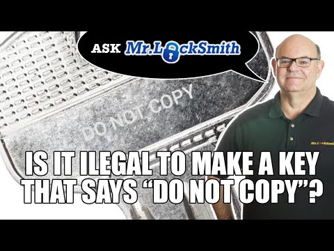 YouTube video about: Can you tell if a key has been copied?