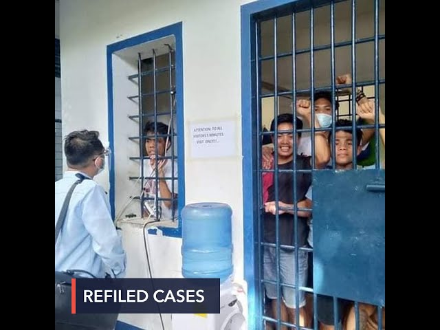 Police refile cases against arrested Lumad teachers, students in Cebu