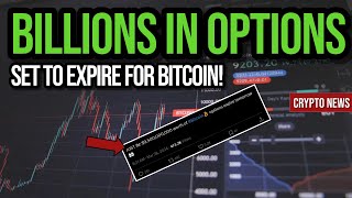 Billions In Options Expire Tomorrow For Bitcoin! Prepare! | Latest Crypto News