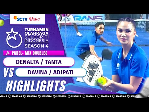 Denalta/Tanta vs Davina/Adipati - Highlights Padel Mix Doubles | TOSI Season 4
