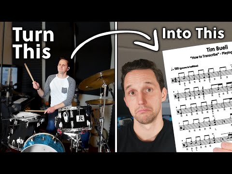 How to Transcribe Drums (figure out what your favorite drummers are playing)