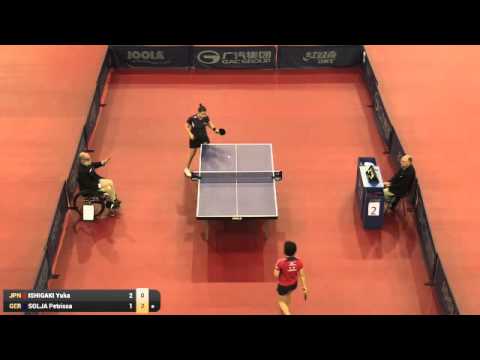 2015 HUNGARY OPEN WS QF ISHIGAKI Yuka JPN vs SOLJA Petrissa GER