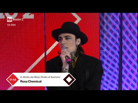 Rosa Chemical e Lundini - Radio2 Speciale Sanremo con Valerio Lundini - 08/02/2023