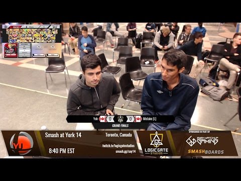 Smash at York 14 - Mistake (Bayonetta, ZSS) vs Yoh (Diddy) - Smash 4 Grand Finals