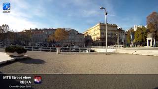 preview picture of video 'MTB Street view #55 - Rijeka, Croatia - Pećine and port'