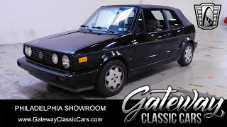 Video Thumbnail for 1993 Volkswagen Cabriolet Classic