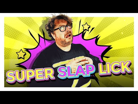 SUPER FAST SLAP LICK Practice Along - Electric Bass Lesson - Let's Practice!