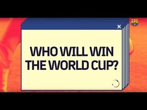#BarçaWorldCup Quiz 1 | Who will win the world cup?
