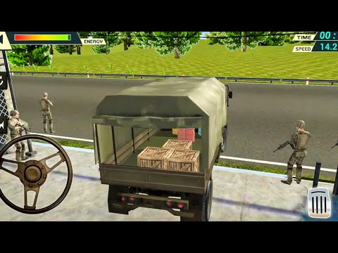 Army Truck Driver Simulator - US Army Offroad Military Transport Driving - Android Gameplay
