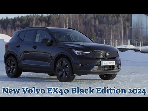 New Name, New Hardware. New Volvo EX40 Black Edition 2024