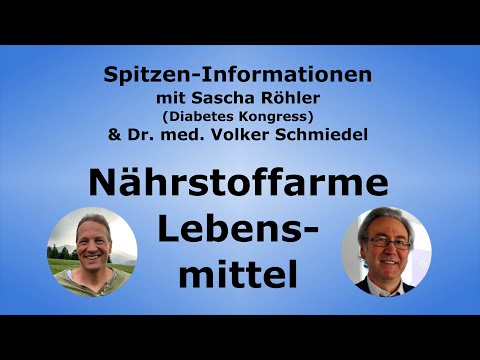 Nährstoffarme Lebensmittel in der heutigen Zeit - Dr. med. Volker Schmiedel