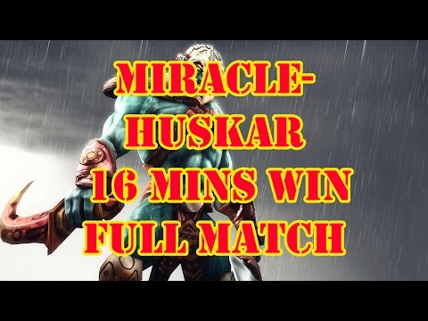 HUSKAR MIRACLE- 16 MIN EZ WIN FULL MATCH