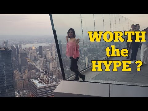 EDGE Sky Deck at Hudson Yards - NYC's NEWEST Attraction (Worth It ?)