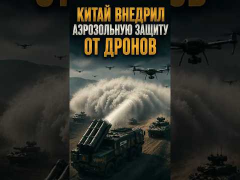 🇨🇳 ТУМАН ВОЙНЫ: КИТАЙ ВНЕДРЯЕТ НОВУЮ СИСТЕМУ ЗАЩИТЫ ТЕХНИКИ ОТ FPV-ДРОНОВ СЕЙЧАС!