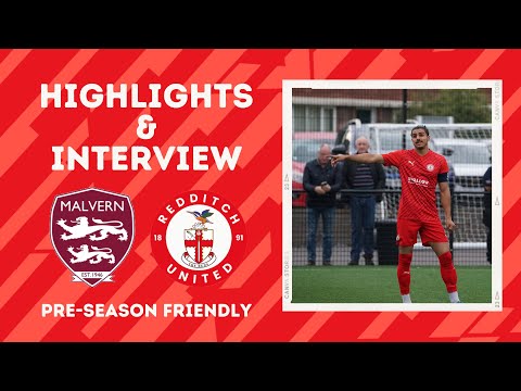 Match Highlights & Interview | Malvern Town vs Redditch United