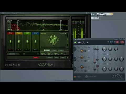 Vectorscope art. with Ozone 5 stereo imaging