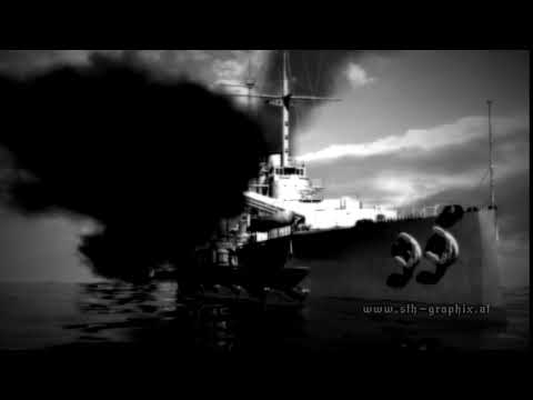 SMS Viribus Unitis, SMS Tegetthoff - Anschießen der schweren Artillerie