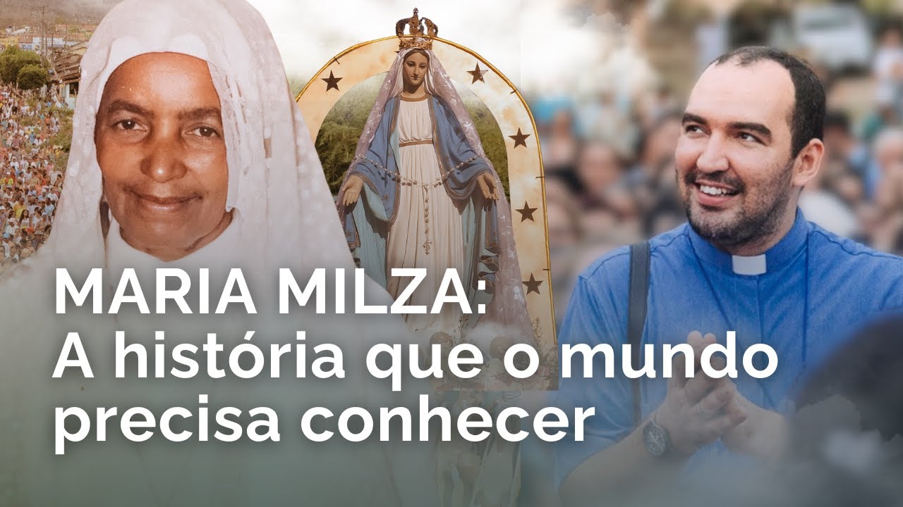 EMOCIONANTE! PADRE GABRIEL FALA SOBRE MARIA MILZA | Pe. Gabriel Vila Verde