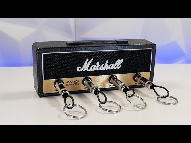 Vídeo relacionado con Marshall JCM800 - Soporte de pared para llaves con 4 soportes para llaves